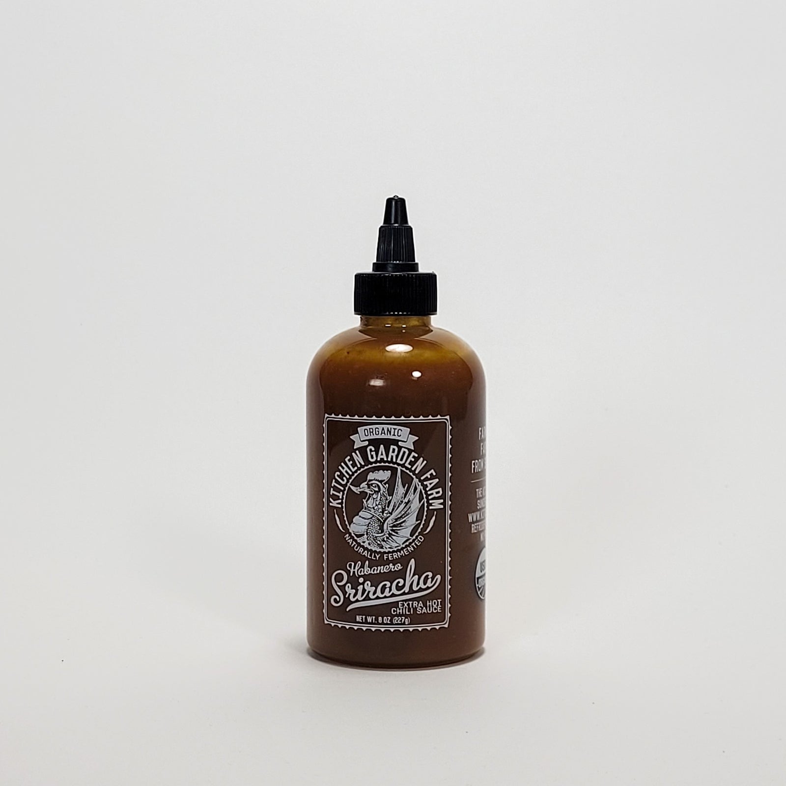 Kitchen Garden Farm Habanero Sriracha hot sauce