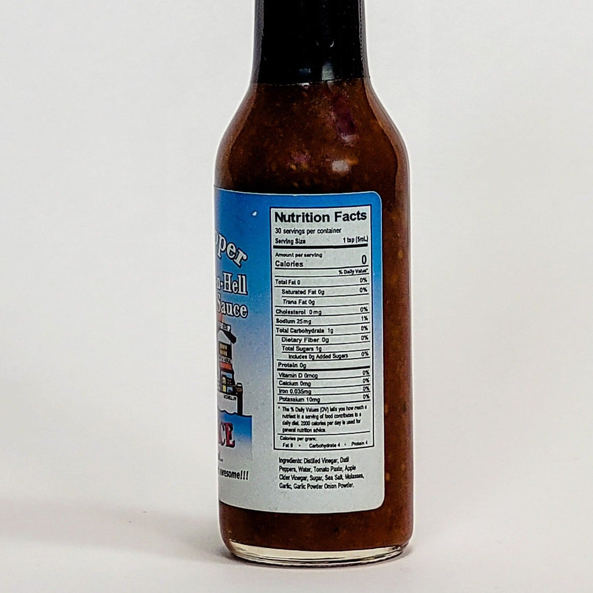 dats nice hotter than hell datil pepper sauce nutrition facts