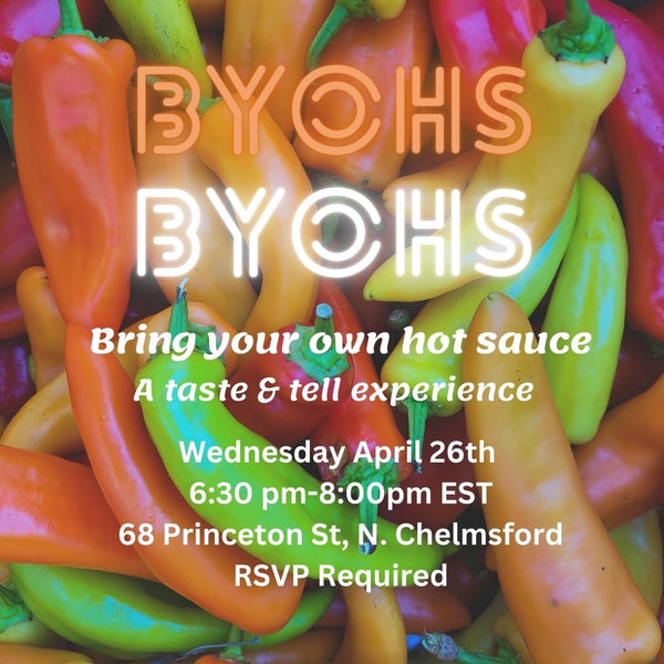 Bring your own hot sauce event Craft Hot Sauce