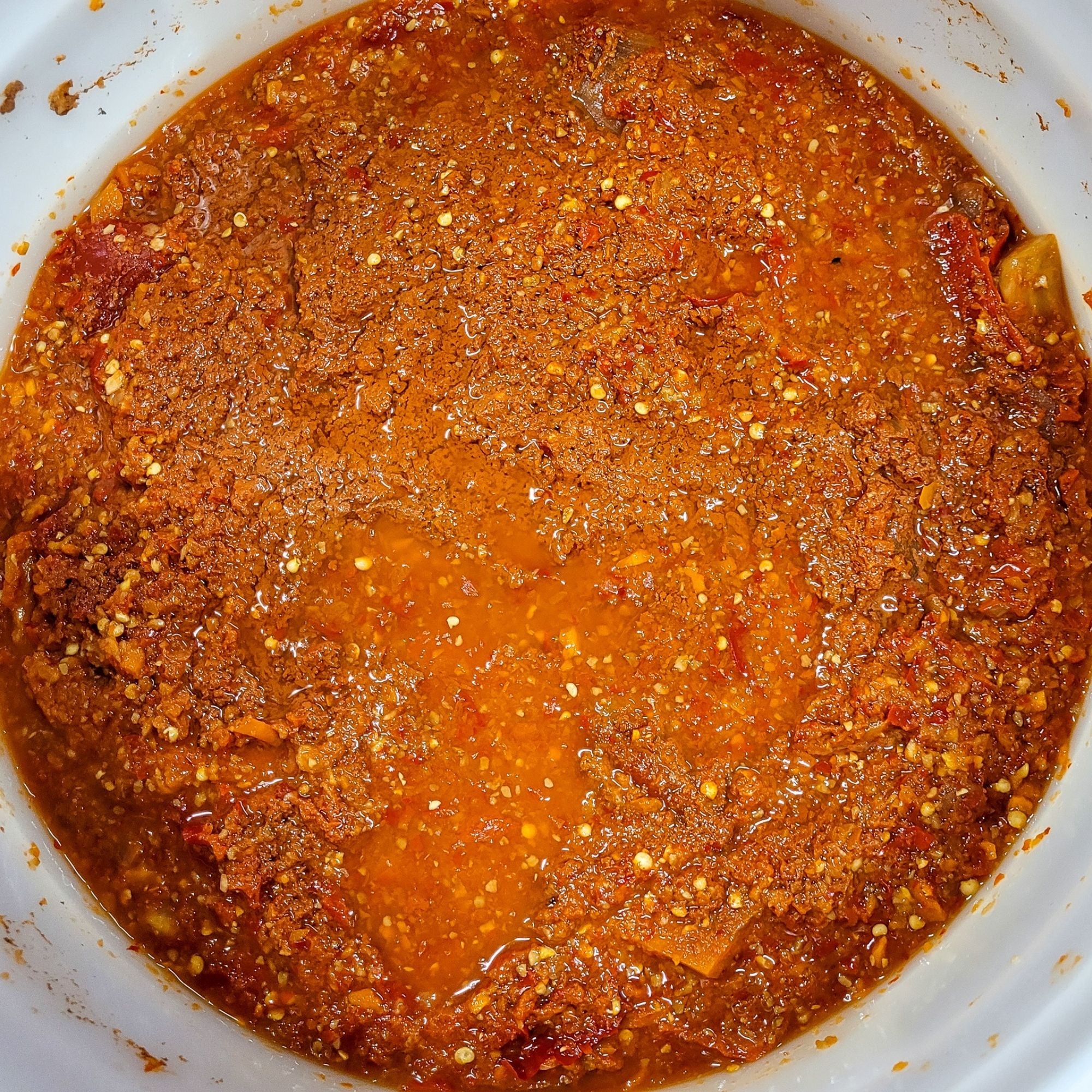 fermentation chili mash