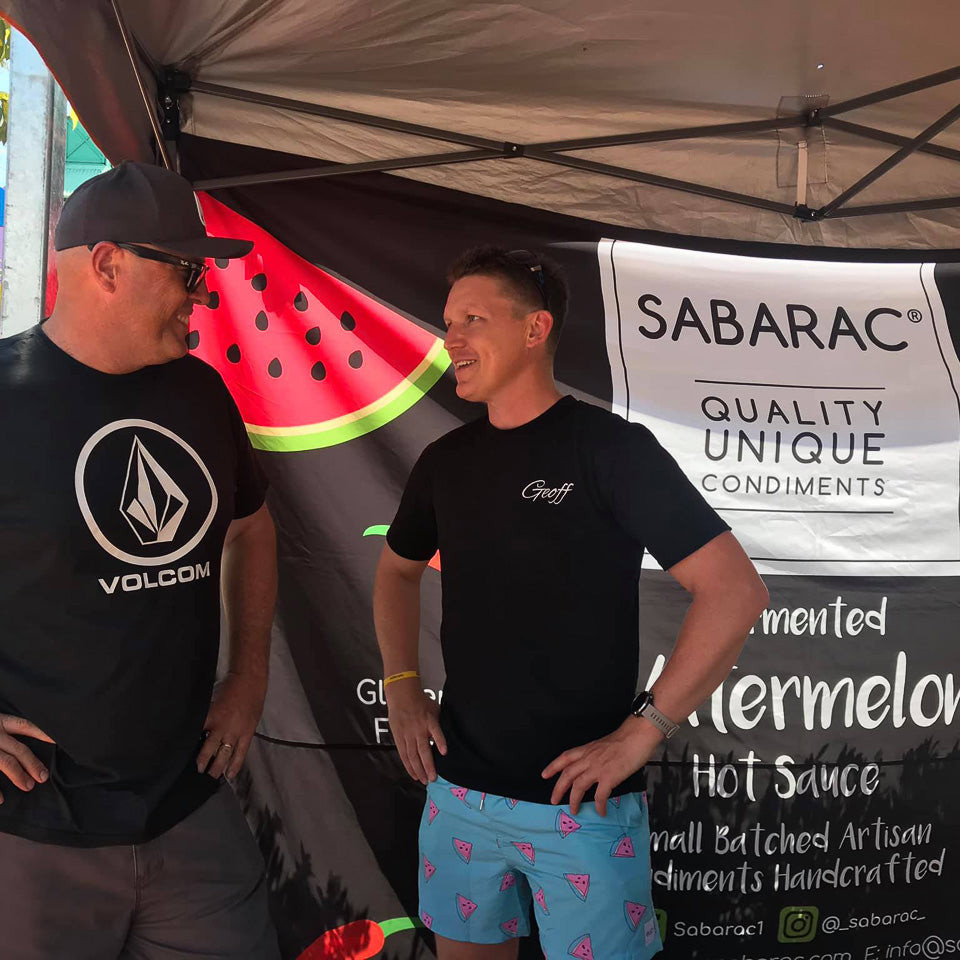 geoff from sabarac hot sauce