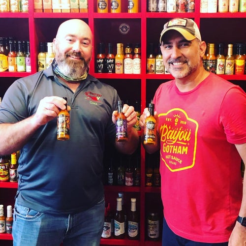 scotty peppers founder of bayou gotham hot sauce