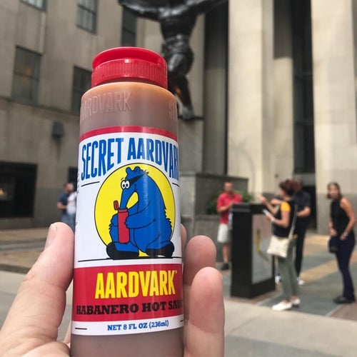 Secret Aardvark hot sauce