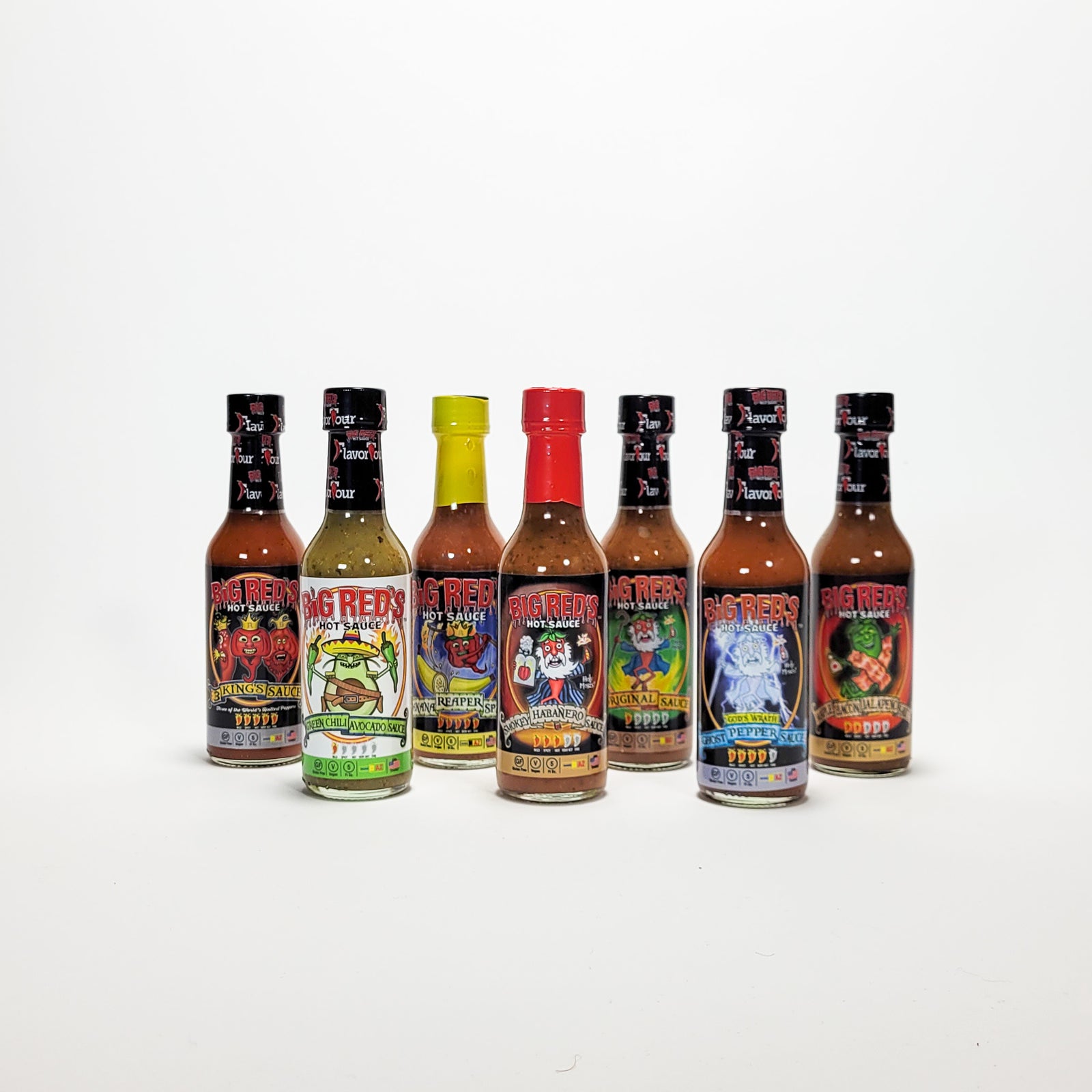 big reds hot sauce collection
