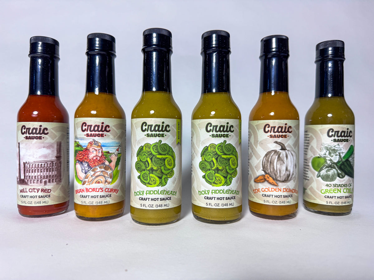 Craic Sauce Holy Fiddlehead Bundle (6 bottles)
