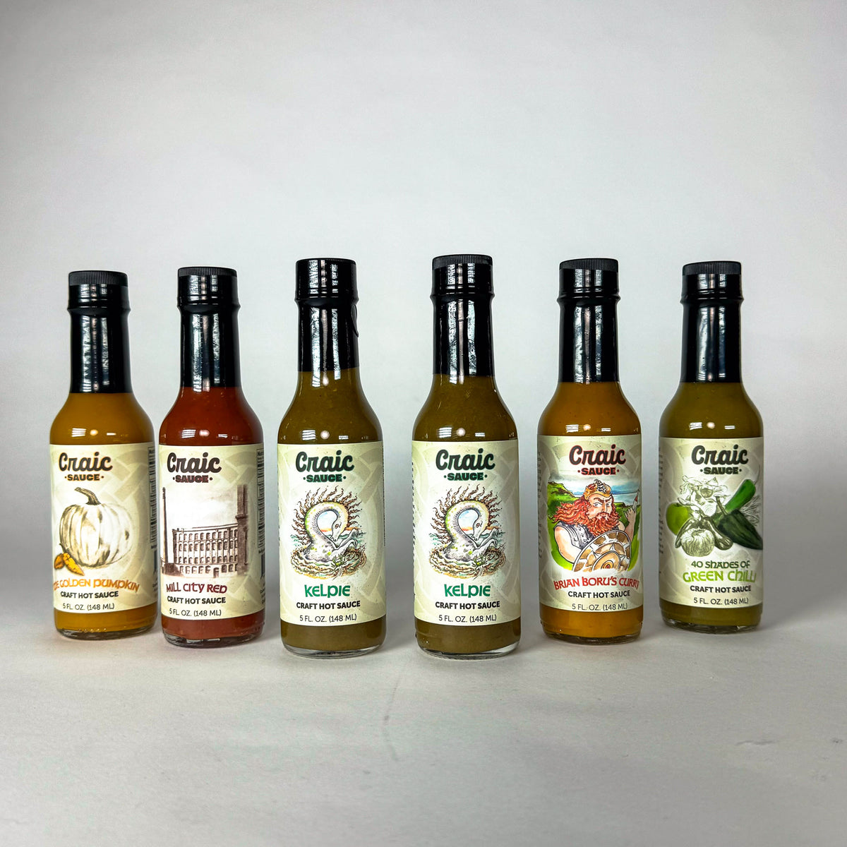 Craic Sauce Kelpie Bundle (6 bottles)