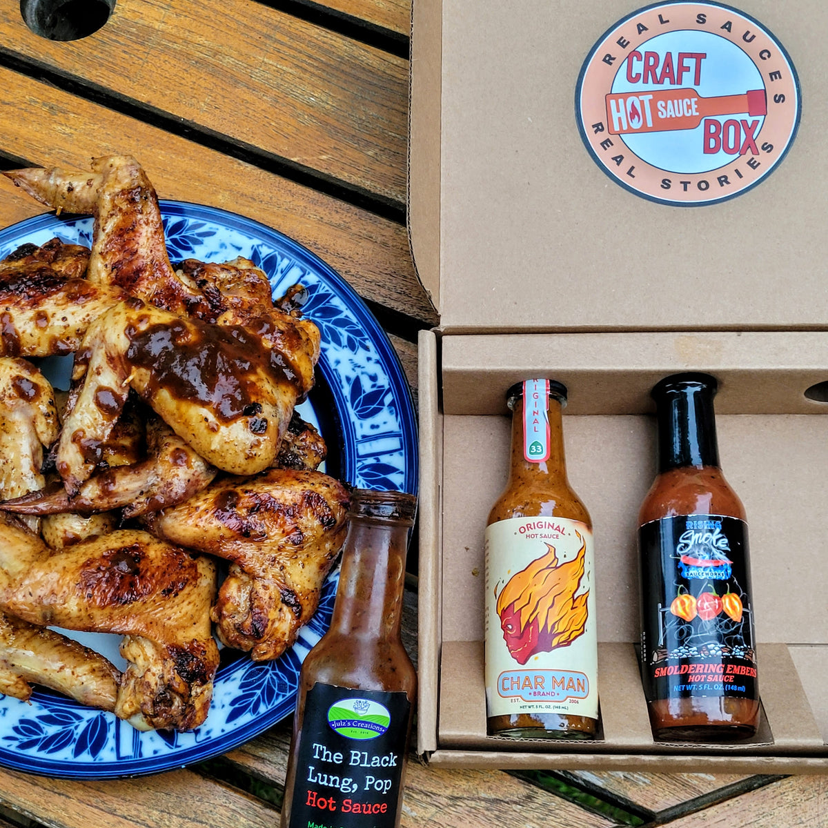 hot sauces made for grilling chicken wings