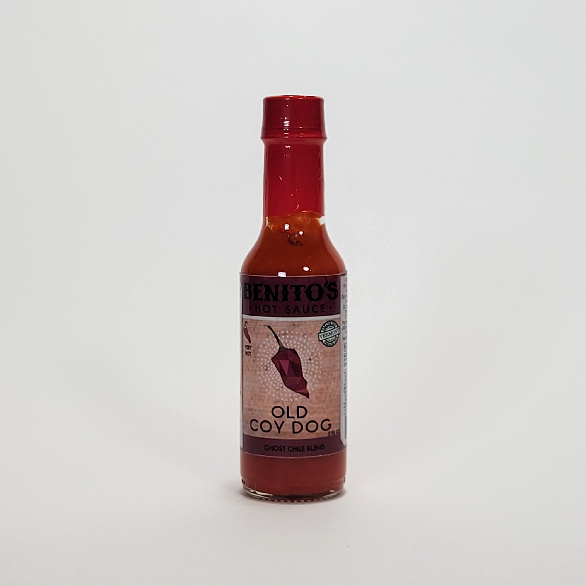 Benito's Old Coy Dog hot sauce