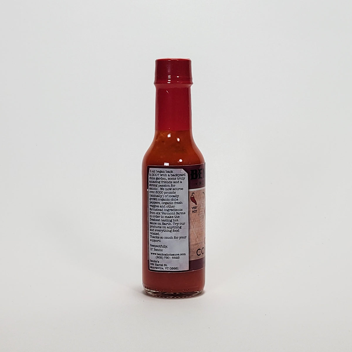Benito&#39;s Old Coy Dog hot sauce