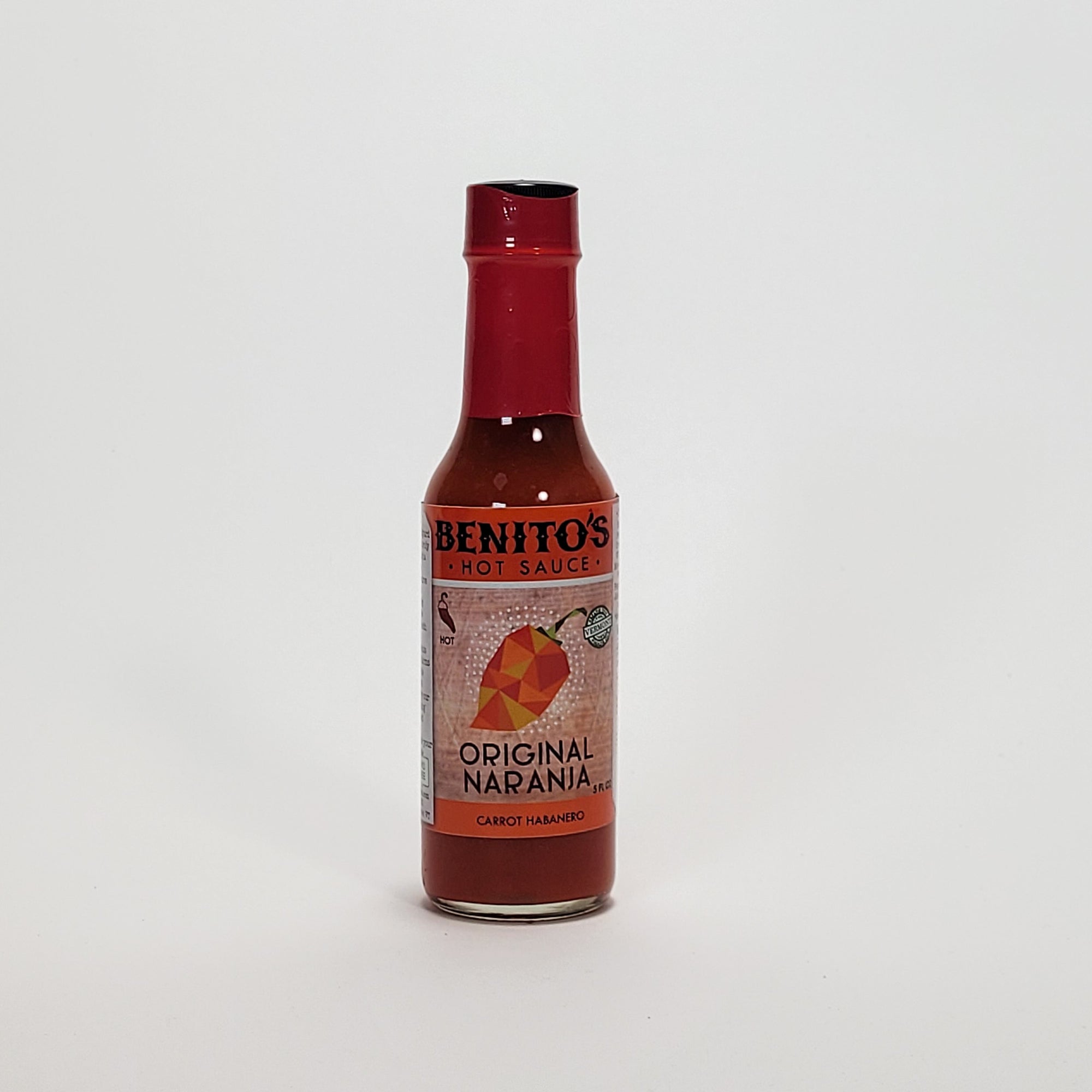 Benito's Original Naranja hot sauce