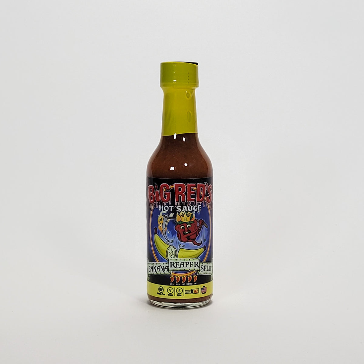 Big Red&#39;s Banana Reaper Split hot sauce