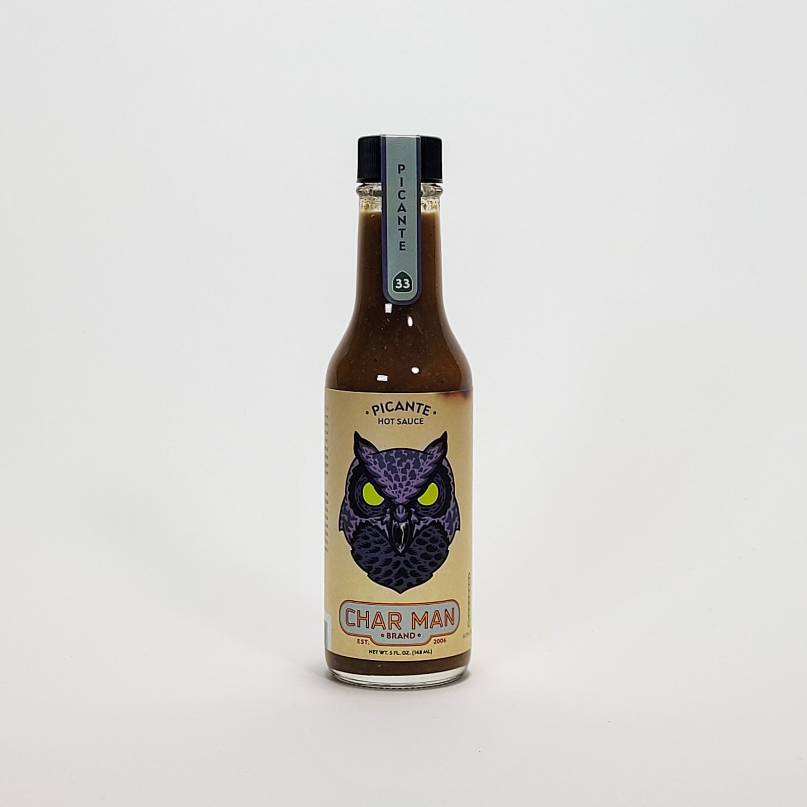 Char Man Picante hot sauce