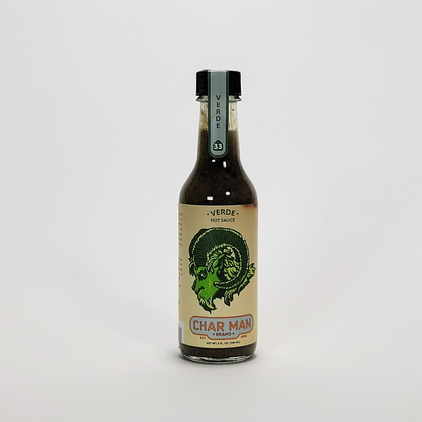 Char Man Verde hot sauce
