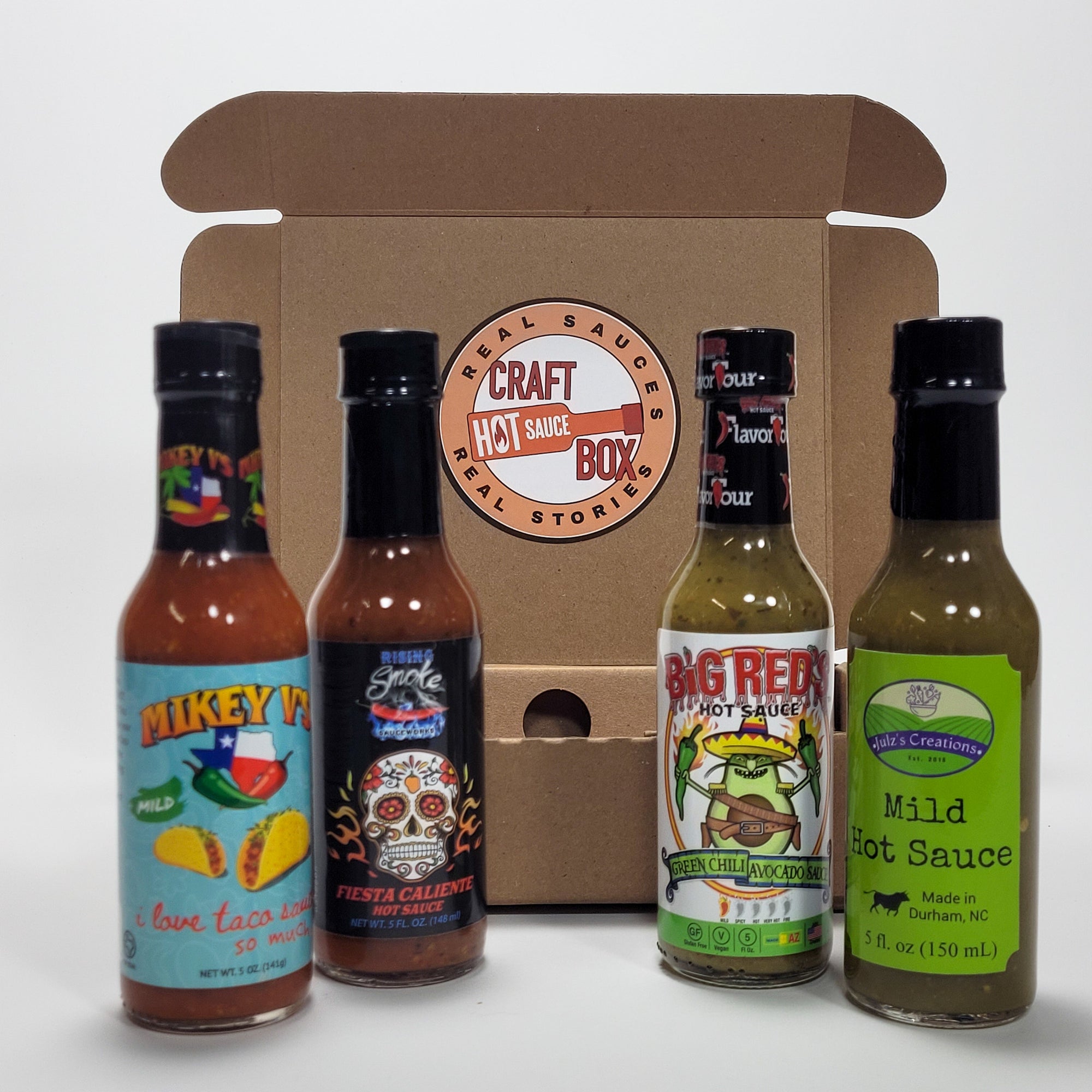 Flavor Personalized Craft Hot Sauce Box