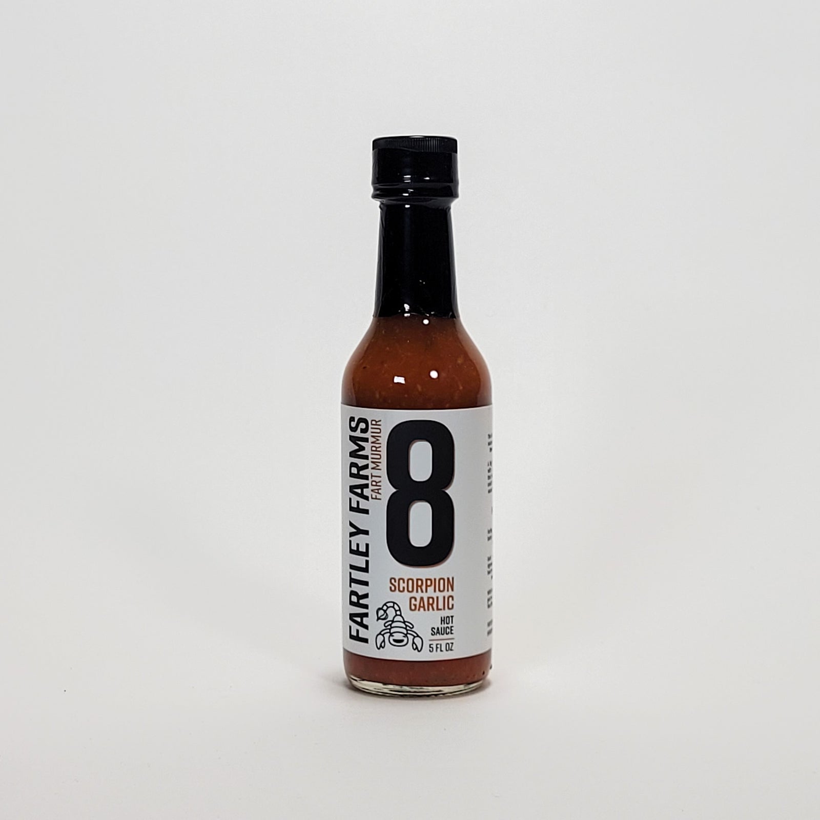 Fartley Farms Scorpion Garlic hot sauce