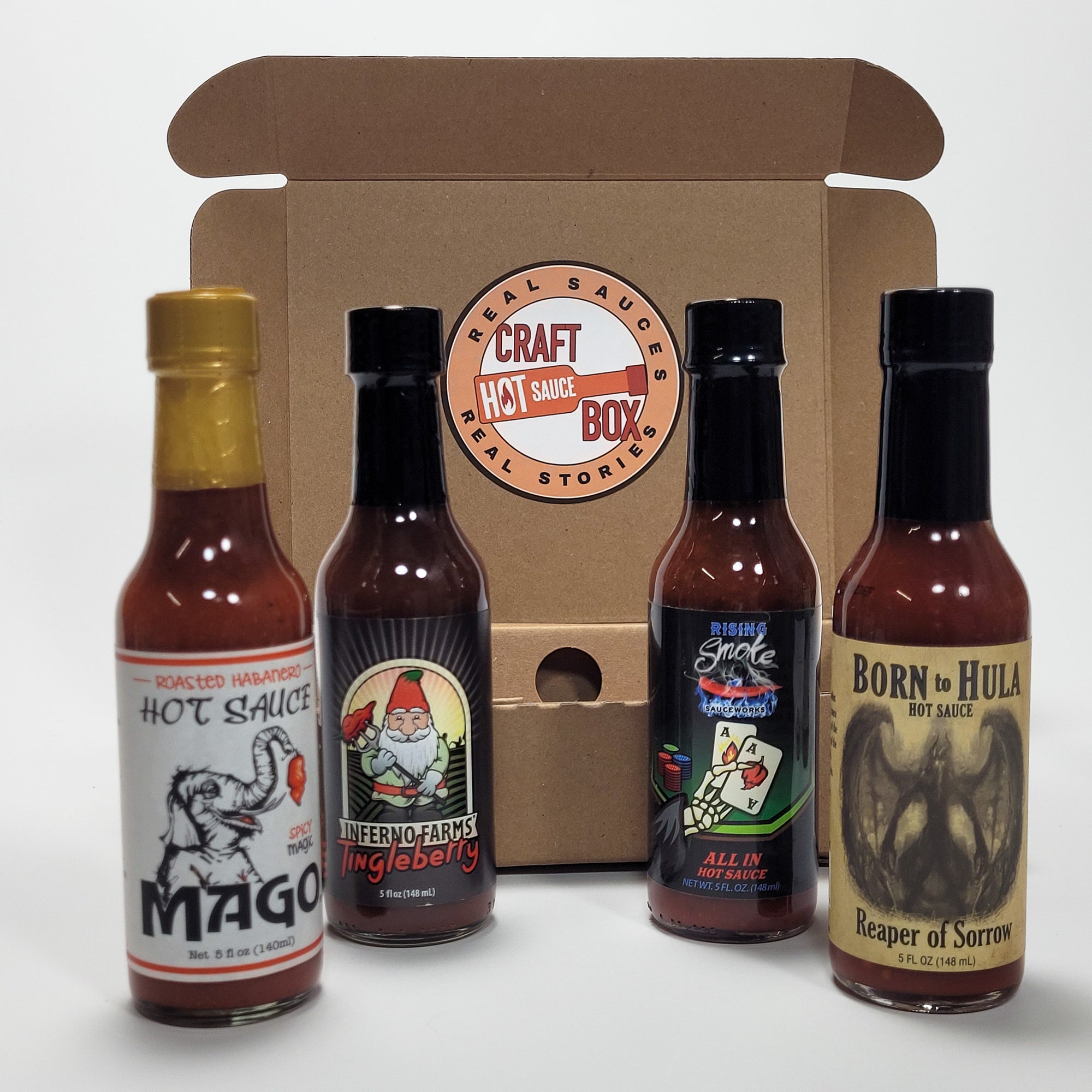 craft hot sauce gift card box