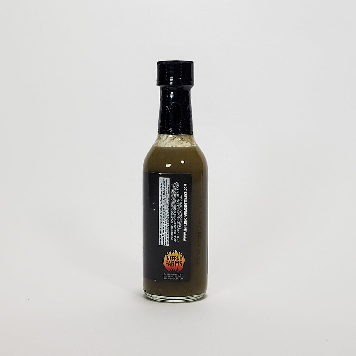Inferno Farms Green Monster hot sauce back