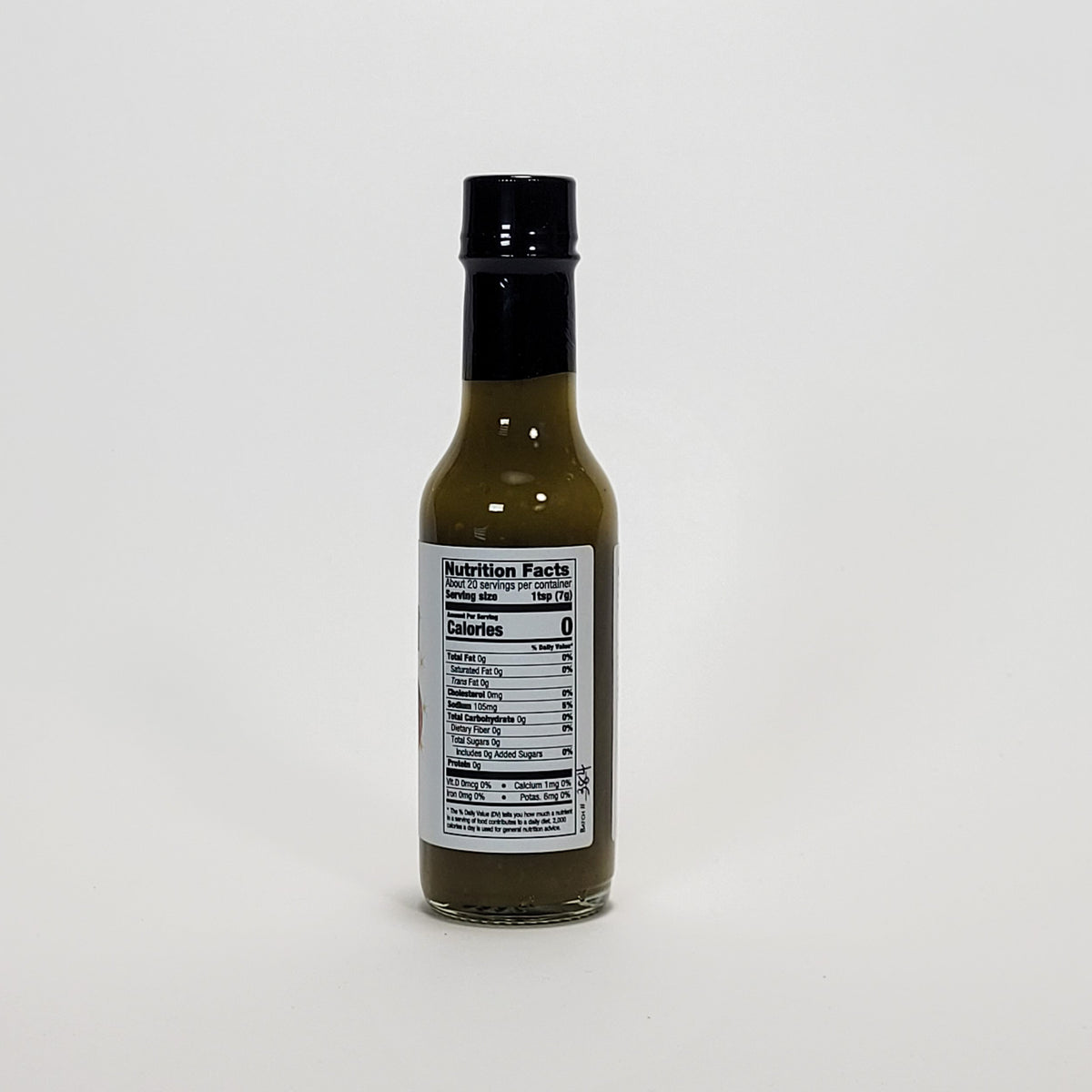 Rhed&#39;s Club Jalapeno hot sauce nutrition