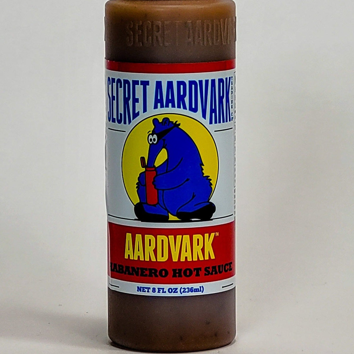 secret aardvark habanero hot sauce label