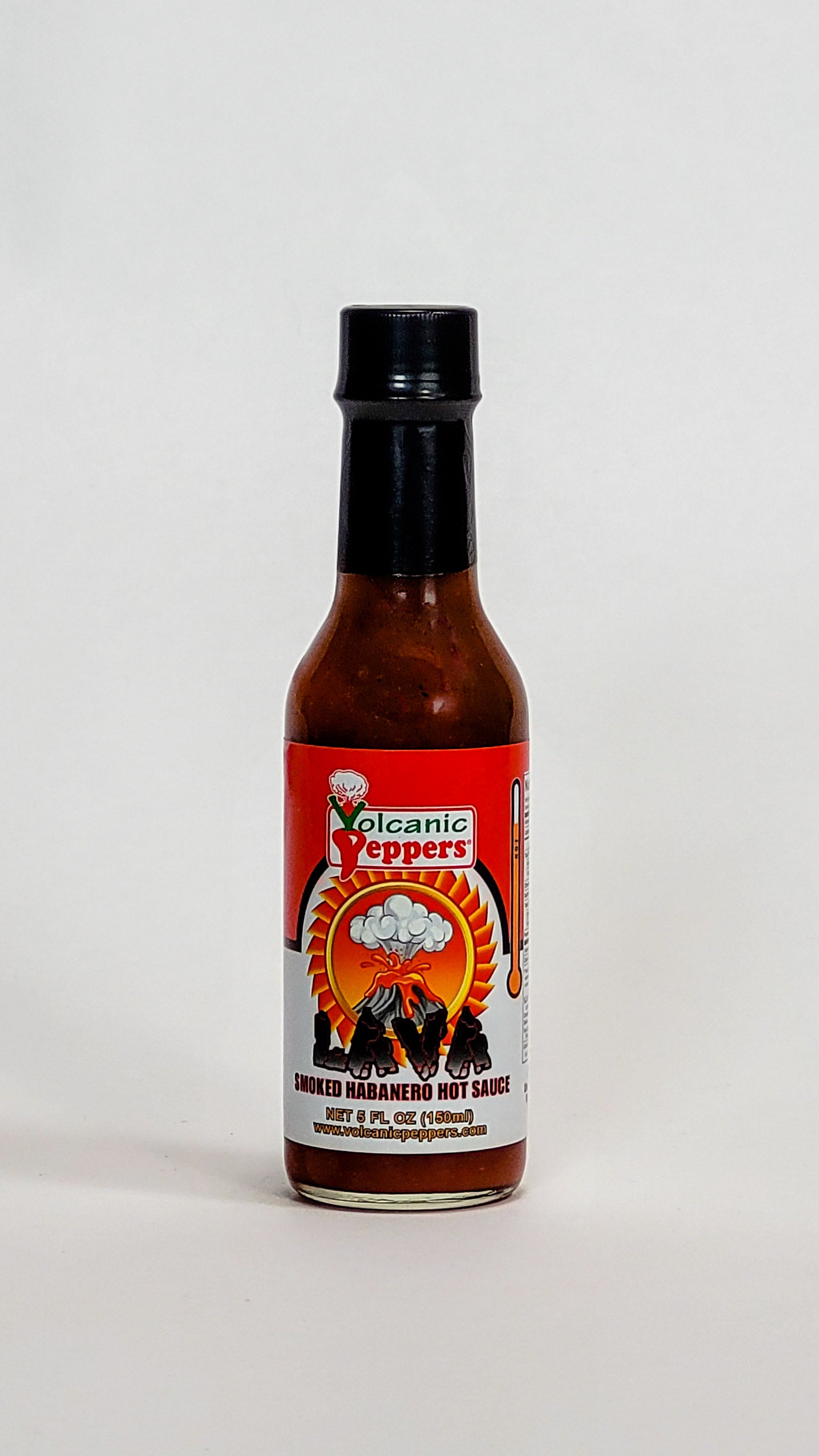 Volcano Pepper Volcanic Peppers | LAVA Smoked Habanero Hot Sauce - Craft Hot Sauce